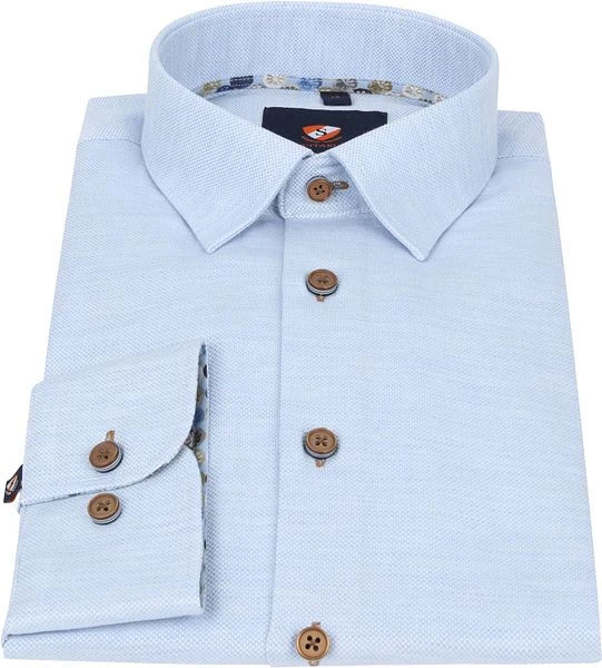 Suitable Overhemd 227-8 Lichtblauw 5 Suitable Overhemd 227-8 Lichtblauw - Afbeelding 3