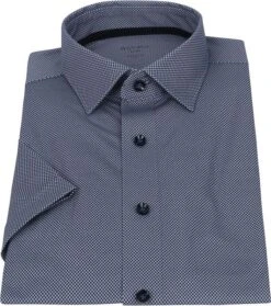 OLYMP KM Overhemd Luxor 24/Seven MF Marine Blauw -Kleding Kortingswinkel 69126 3