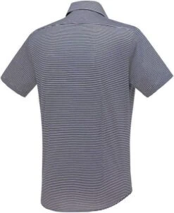 Blue Industry KM Overhemd Strepen Blauw -Kleding Kortingswinkel 69131 5