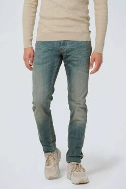 No-Excess No Excess Jeans 712 Bleach Denim -Kleding Kortingswinkel 69432 5