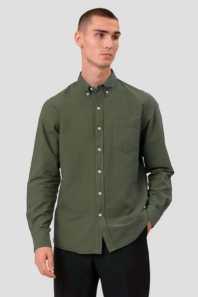 Colorful Standard Overhemd Zeewier Groen 8 Colorful Standard Overhemd Zeewier Groen - Afbeelding 6