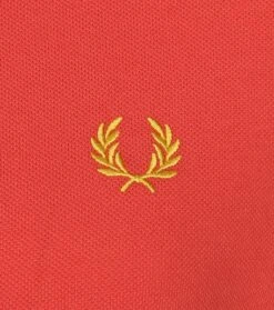 Fred Perry Polo M3600 Zomer Rood 10 Fred Perry Polo M3600 Zomer Rood -Kleding Kortingswinkel 69537 3