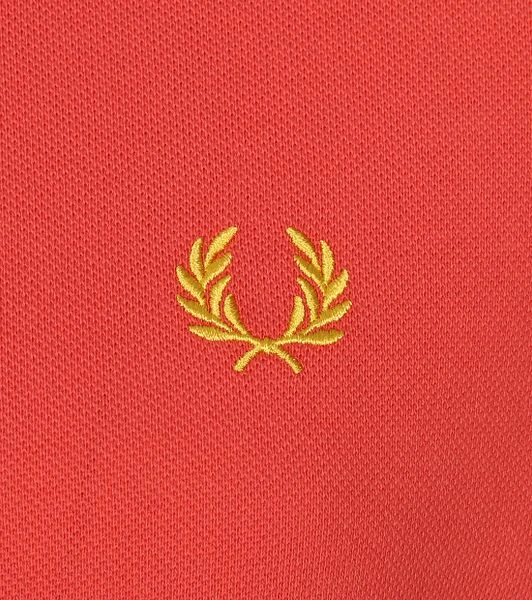 Fred Perry Polo M3600 Zomer Rood 5 Fred Perry Polo M3600 Zomer Rood - Afbeelding 3