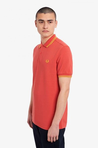 Fred Perry Polo M3600 Zomer Rood 7 Fred Perry Polo M3600 Zomer Rood - Afbeelding 5