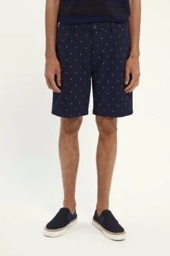 Scotch And Soda Stuart Short Donkerblauw -Kleding Kortingswinkel 69678 5