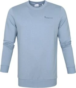 KnowledgeCotton Apparel Elm Trui Lichtblauw