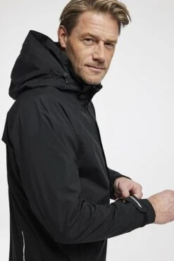 Tenson Biscaya Evo Jas Zwart -Kleding Kortingswinkel 69922 4