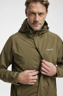Tenson Biscaya Evo Jas Olijfgroen -Kleding Kortingswinkel 69923 4