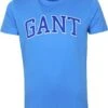 Gant T-shirt Graphic Logo Blauw -Kleding Kortingswinkel 69936 1