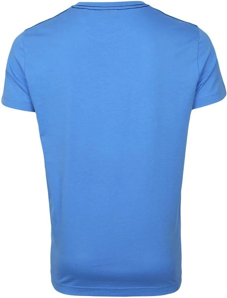 Gant T-shirt Graphic Logo Blauw 6 Gant T-shirt Graphic Logo Blauw - Afbeelding 4