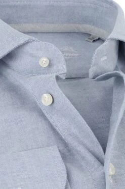 Profuomo Overhemd Recycled Cotton Blauw 12 Profuomo Overhemd Recycled Cotton Blauw -Kleding Kortingswinkel 69978 2 1