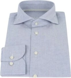 Profuomo Overhemd Recycled Cotton Blauw 13 Profuomo Overhemd Recycled Cotton Blauw -Kleding Kortingswinkel 69978 3 1