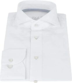 Profuomo Overhemd Recycled Cotton Wit -Kleding Kortingswinkel 69980 4 1