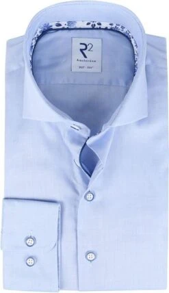 R2 Overhemd Extra Long Sleeve Blauw 11 R2 Overhemd Extra Long Sleeve Blauw -Kleding Kortingswinkel 70210 1 1