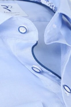 R2 Overhemd Extra Long Sleeve Blauw 9 R2 Overhemd Extra Long Sleeve Blauw -Kleding Kortingswinkel 70210 2