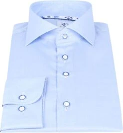 R2 Overhemd Extra Long Sleeve Blauw 10 R2 Overhemd Extra Long Sleeve Blauw -Kleding Kortingswinkel 70210 3