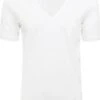 Mey Dry Cotton V-hals T-shirt Wit