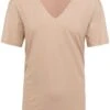 Mey Dry Cotton V-hals T-shirt Beige