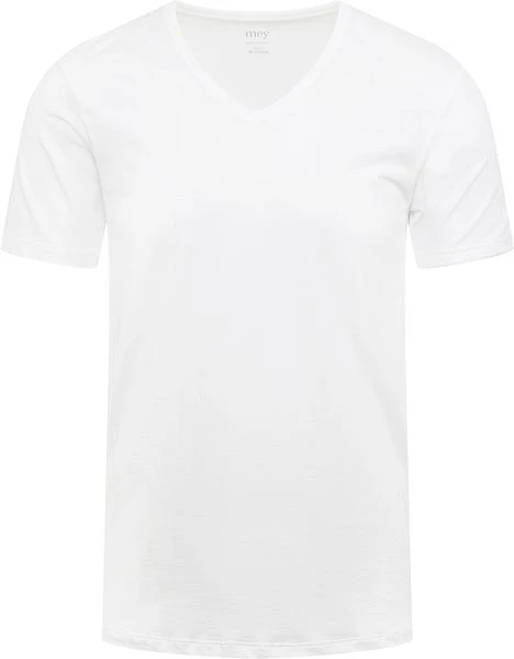 Mey V-hals Dry Cotton T-shirt Wit 3 Mey V-hals Dry Cotton T-shirt Wit