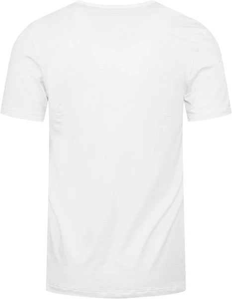 Mey V-hals Dry Cotton T-shirt Wit 5 Mey V-hals Dry Cotton T-shirt Wit - Afbeelding 3