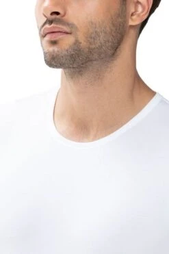 Mey Dry Cotton O-hals T-shirt Wit -Kleding Kortingswinkel 70293 5