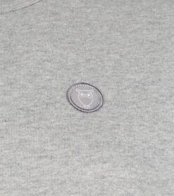 KnowledgeCotton Apparel Elm Melange Trui Grijs -Kleding Kortingswinkel 70328 3