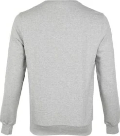 KnowledgeCotton Apparel Elm Melange Trui Grijs -Kleding Kortingswinkel 70328 4