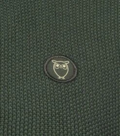 KnowledgeCotton Apparel Trui Field Donkergroen -Kleding Kortingswinkel 70349 8