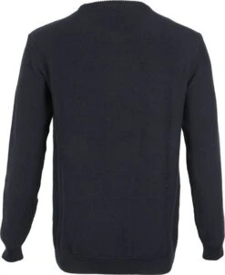 KnowledgeCotton Apparel Trui Field Donkerblauw -Kleding Kortingswinkel 70350 4