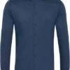 Desoto Overhemd Strijkvrij Modern Kent Indigo Blauw -Kleding Kortingswinkel 70456 1