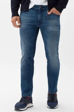 Brax Chuck Denim Jeans Used Blue 9 Brax Chuck Denim Jeans Used Blue -Kleding Kortingswinkel 70557 5