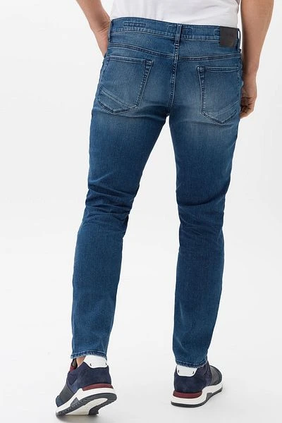 Brax Chuck Denim Jeans Used Blue 6 Brax Chuck Denim Jeans Used Blue - Afbeelding 4