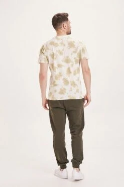 KnowledgeCotton Apparel Teak Joggingsbroek Donkergroen 12 KnowledgeCotton Apparel Teak Joggingsbroek Donkergroen -Kleding Kortingswinkel 70640 5