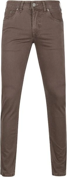 Gardeur Sandro Jeans Bruin 6 Gardeur Sandro Jeans Bruin - Afbeelding 4