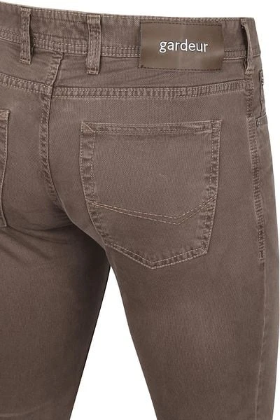 Gardeur Sandro Jeans Bruin 7 Gardeur Sandro Jeans Bruin - Afbeelding 5