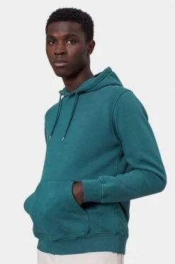 Colorful Standard Organic Hoodie Petrol 13 Colorful Standard Organic Hoodie Petrol -Kleding Kortingswinkel 70879 3 1