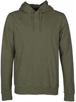 Colorful Standard Organic Hoodie Seaweed