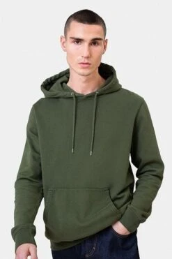 Colorful Standard Organic Hoodie Seaweed -Kleding Kortingswinkel 70883 3 1