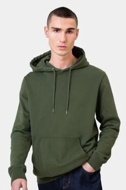 Colorful Standard Organic Hoodie Seaweed -Kleding Kortingswinkel 70883 3