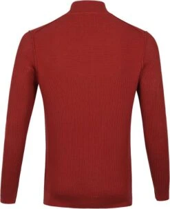 Suitable George Pullover Half Zip Roest -Kleding Kortingswinkel 71020 8