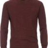 Casa Moda Pullover O-Hals Melange Bordeaux 2 Casa Moda Pullover O-Hals Melange Bordeaux -Kleding Kortingswinkel 71205 1