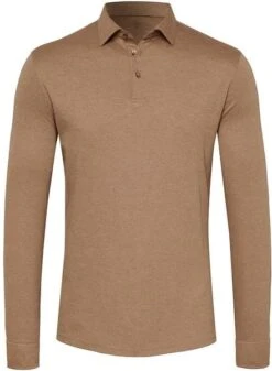 Desoto New Hai Polo LS Bruin 8 Desoto New Hai Polo LS Bruin -Kleding Kortingswinkel 71215 1 1