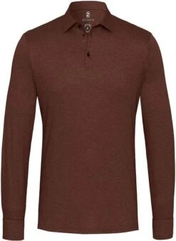 Desoto New Hai Polo LS Bordeaux -Kleding Kortingswinkel 71218 1 1