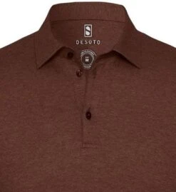 Desoto New Hai Polo LS Bordeaux -Kleding Kortingswinkel 71218 2 1