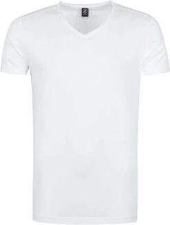 Suitable T-shirt Wit V-hals Vitasu 2-Pack -Kleding Kortingswinkel 71249 2