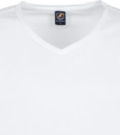 Suitable T-shirt Wit V-hals Vitasu 2-Pack -Kleding Kortingswinkel 71249 3