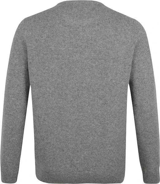Suitable Lamswol Trui O-Hals Grijs 7 Suitable Lamswol Trui O-Hals Grijs - Afbeelding 5