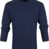 Suitable Lamswol Trui O-Hals Donkerblauw -Kleding Kortingswinkel 71293 1