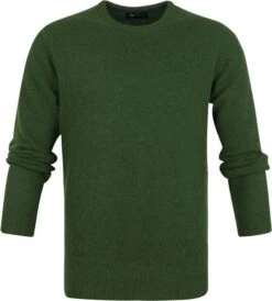Suitable Lamswol Trui O-Hals Groen -Kleding Kortingswinkel 71294 1 1