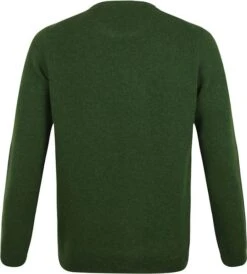 Suitable Lamswol Trui O-Hals Groen -Kleding Kortingswinkel 71294 4